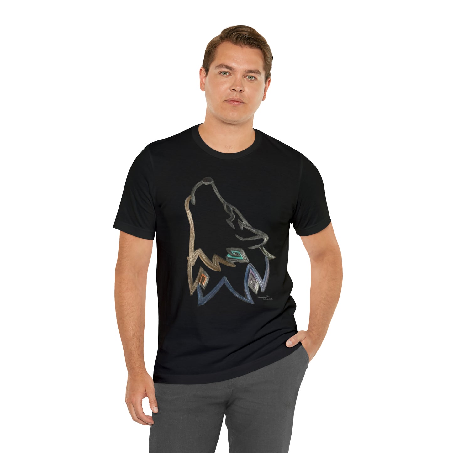 Wolf - Unisex Jersey Short Sleeve Tee