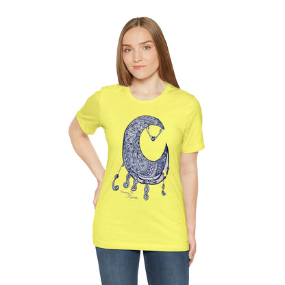 Moon - Unisex Jersey Short Sleeve Tee