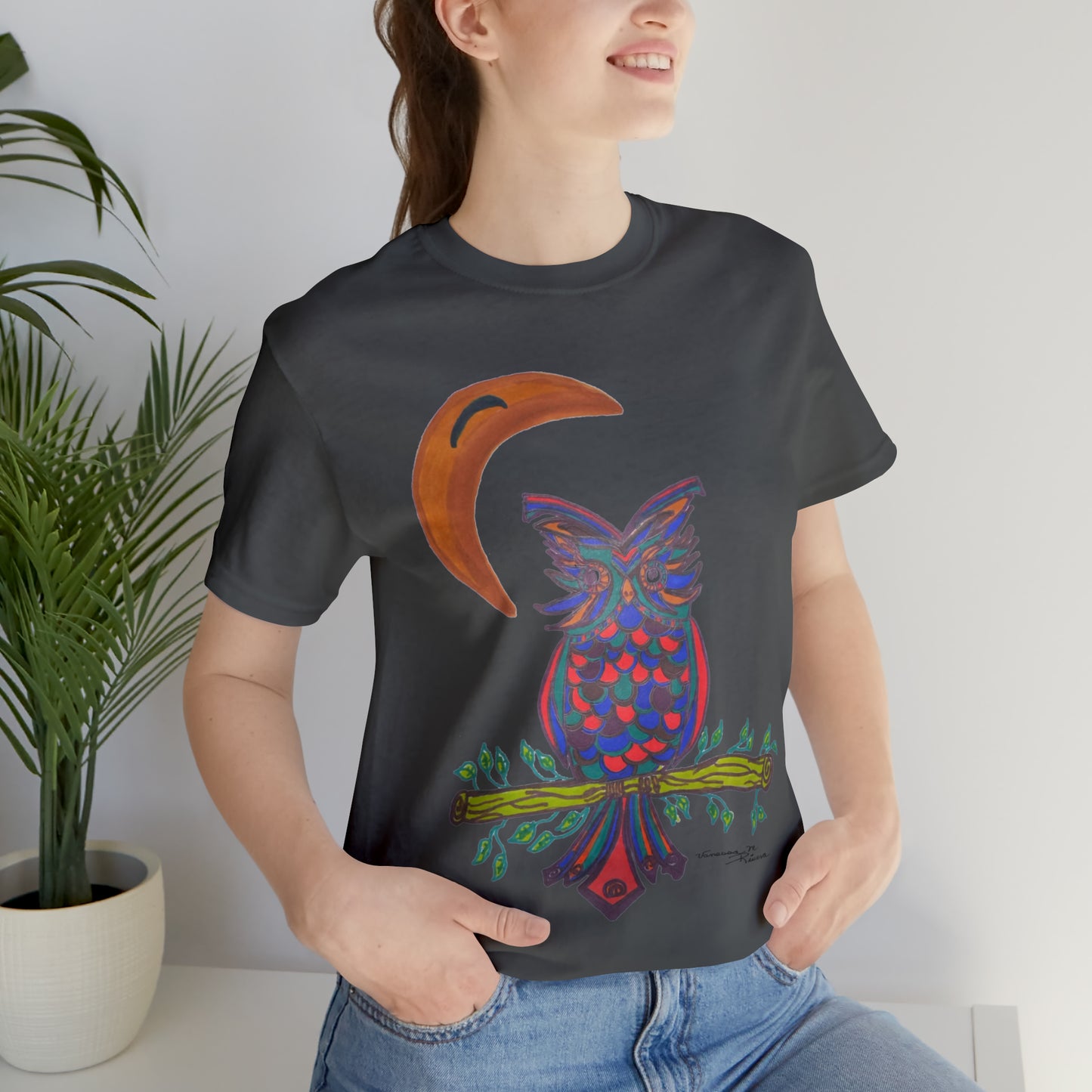 Owl - Unisex Jersey Short Sleeve Tee