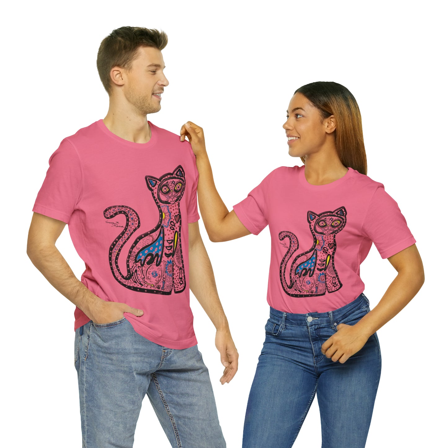 Cat - Unisex Jersey Short Sleeve Tee