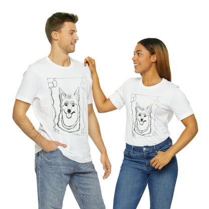 Dog - Unisex Jersey Short Sleeve Tee