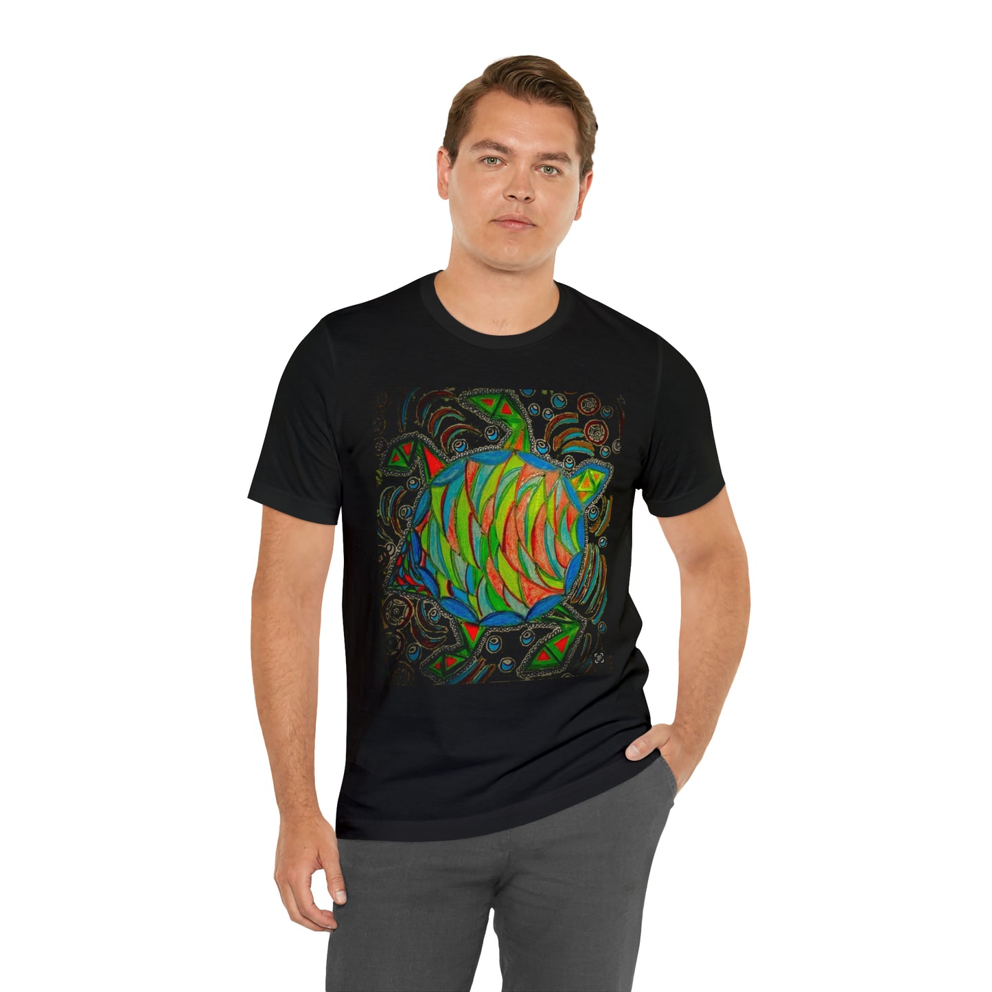 Abstract - Unisex Jersey Short Sleeve Tee