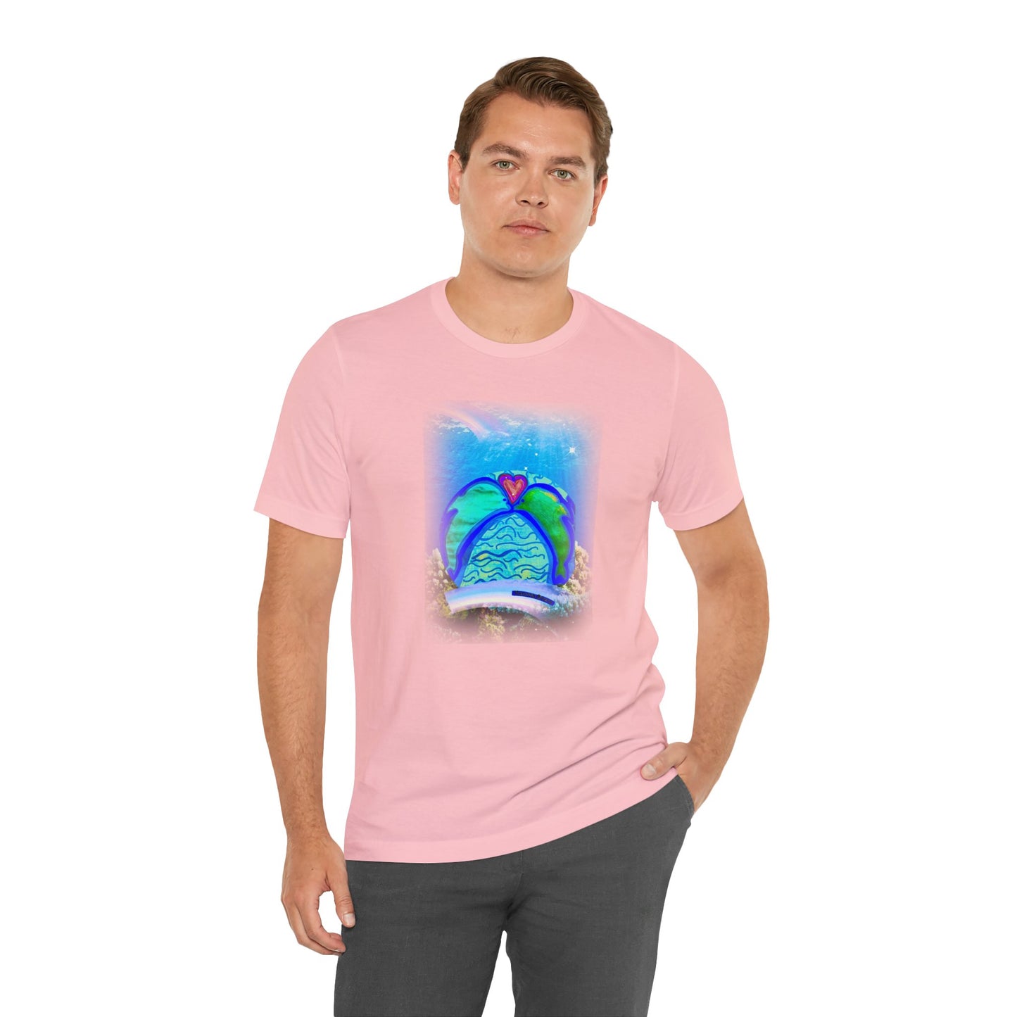 dolphin - Unisex Jersey Short Sleeve Tee