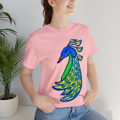 Peacock - Unisex Jersey Short Sleeve Tee