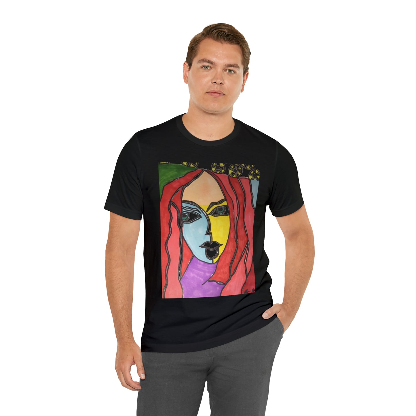 Face - Unisex Jersey Short Sleeve Tee