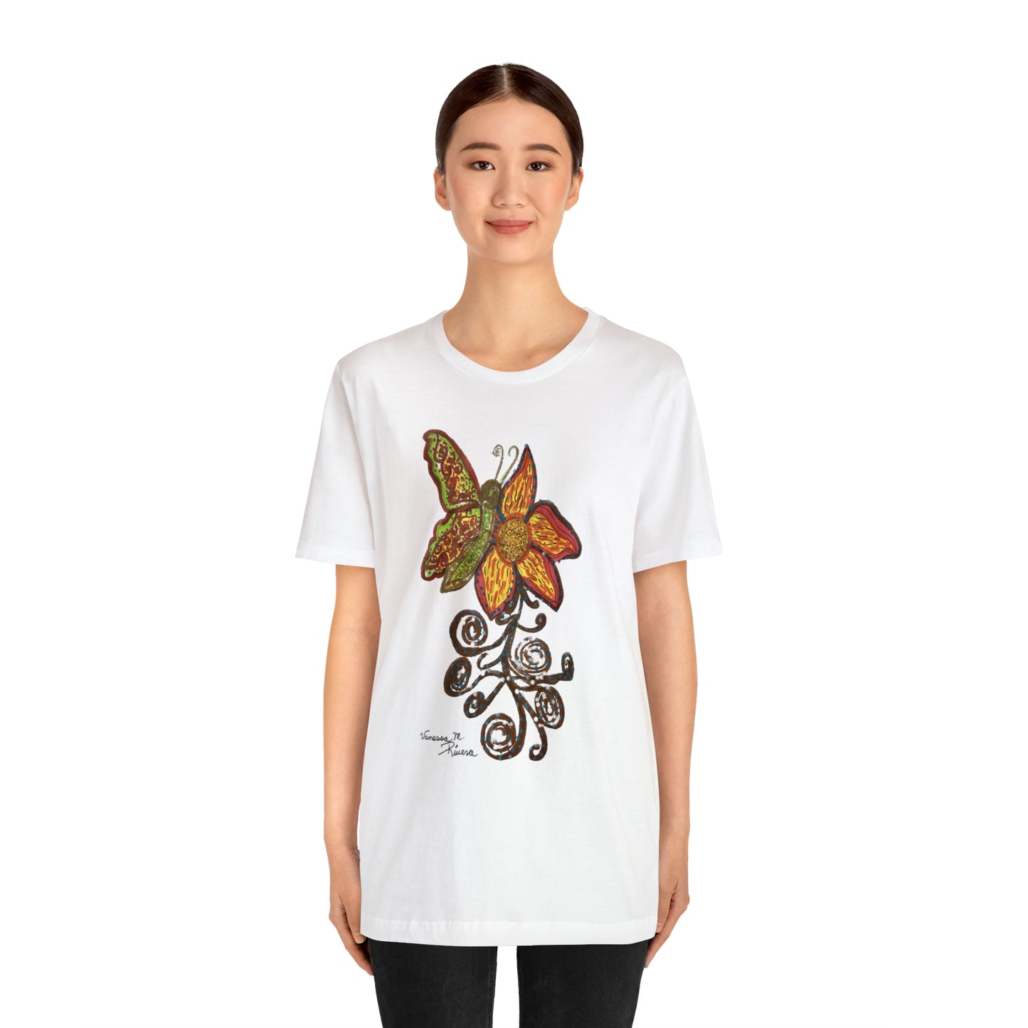 Butterfly - Unisex Jersey Short Sleeve Tee