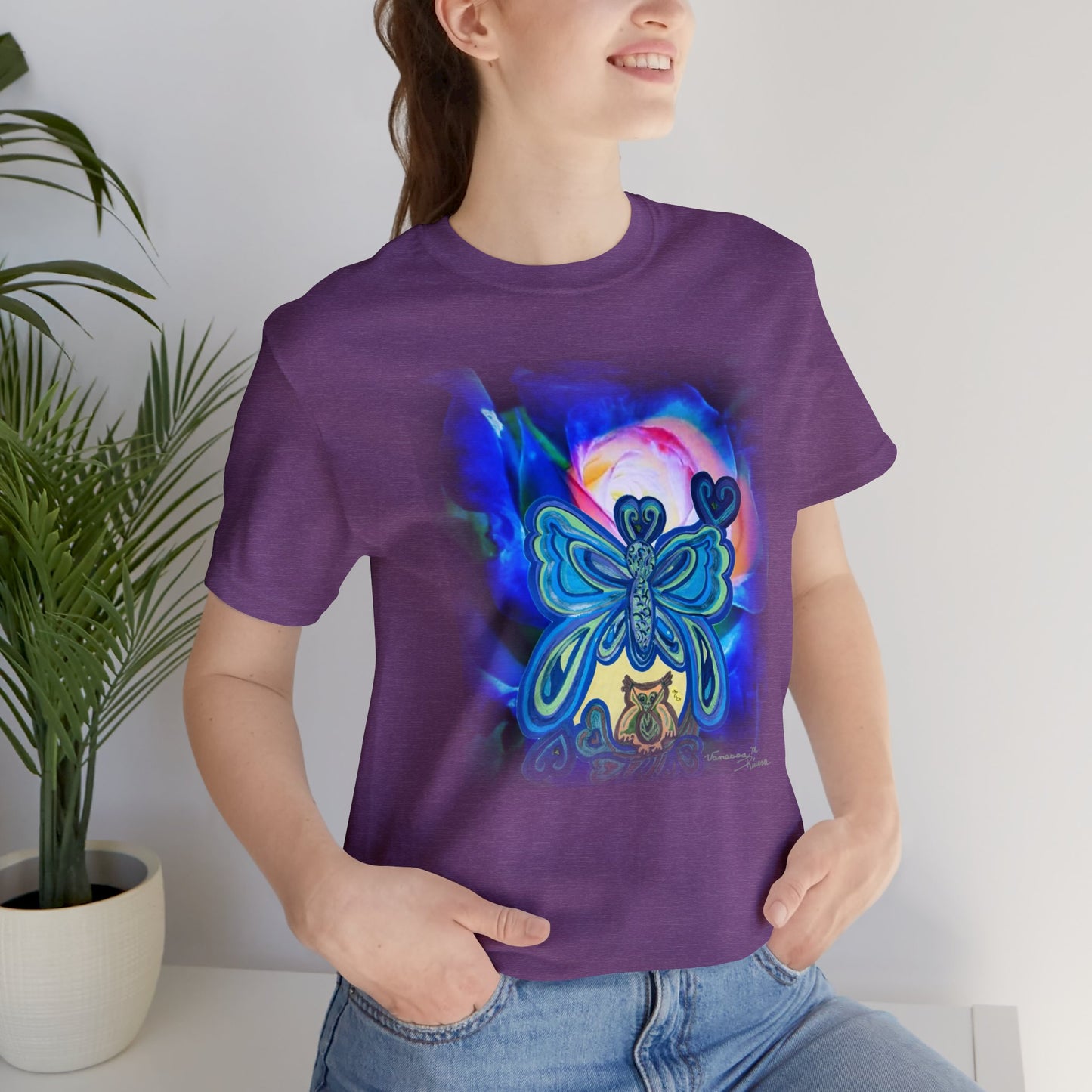 butterfly - Unisex Jersey Short Sleeve Tee