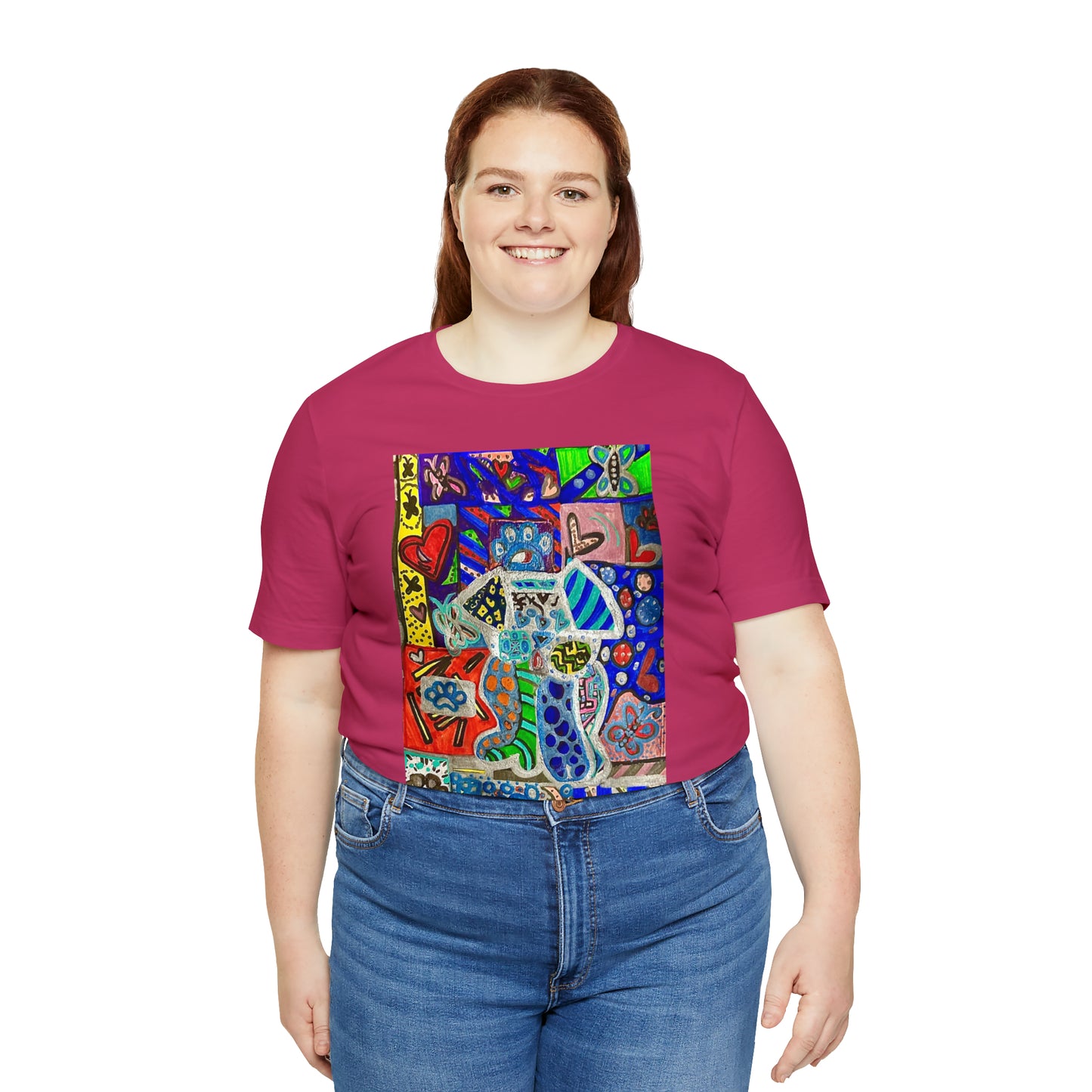 Abstract - Unisex Jersey Short Sleeve Tee