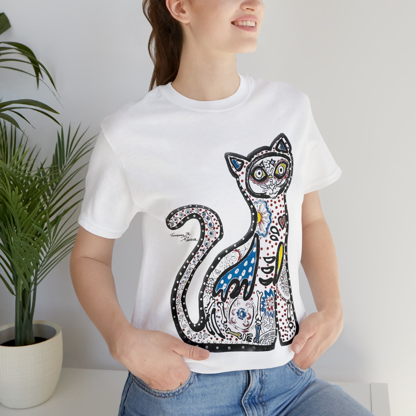 Cat - Unisex Jersey Short Sleeve Tee