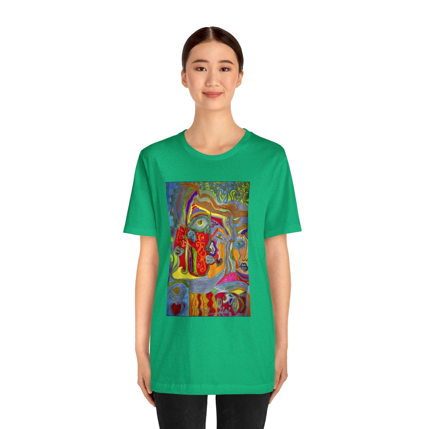 Abstract - Unisex Jersey Short Sleeve Tee