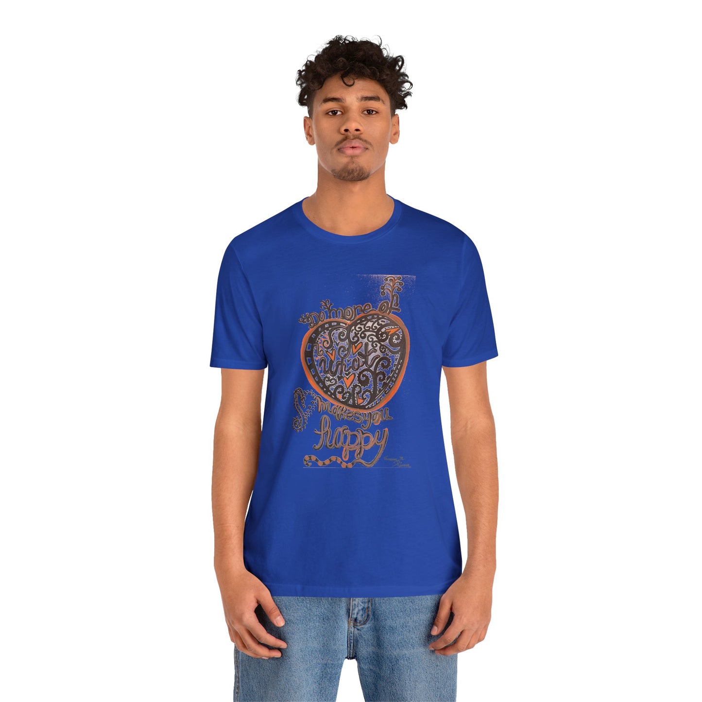 heart - Unisex Jersey Short Sleeve Tee