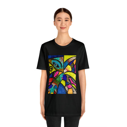 Abstract - Unisex Jersey Short Sleeve Tee