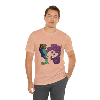 Faces - Unisex Jersey Short Sleeve Tee