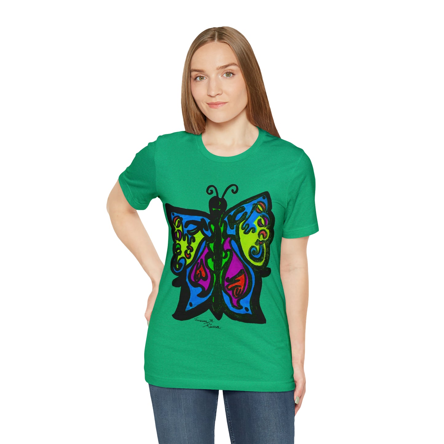 Butterfly - Unisex Jersey Short Sleeve Tee