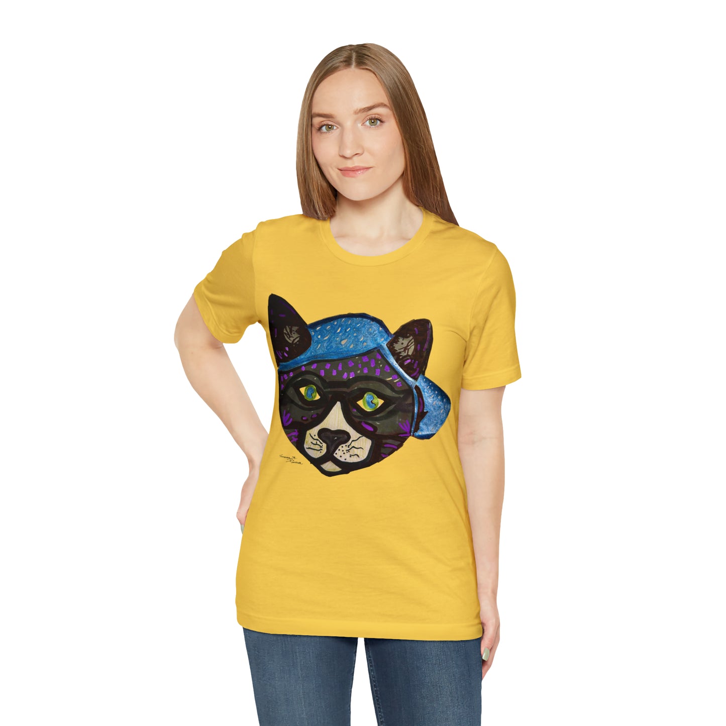 Cat - Unisex Jersey Short Sleeve Tee