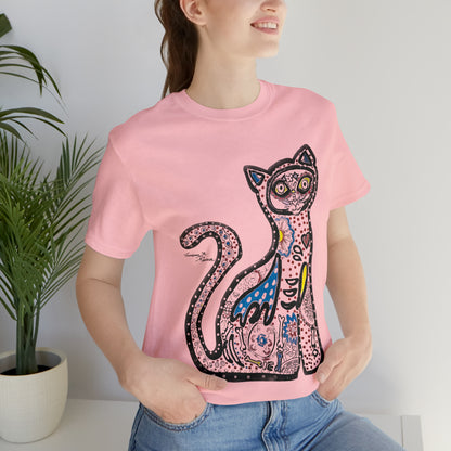 Cat - Unisex Jersey Short Sleeve Tee