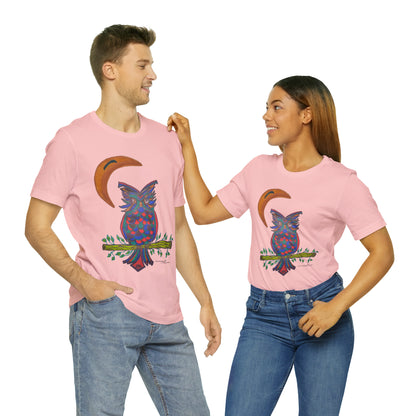 Owl - Unisex Jersey Short Sleeve Tee