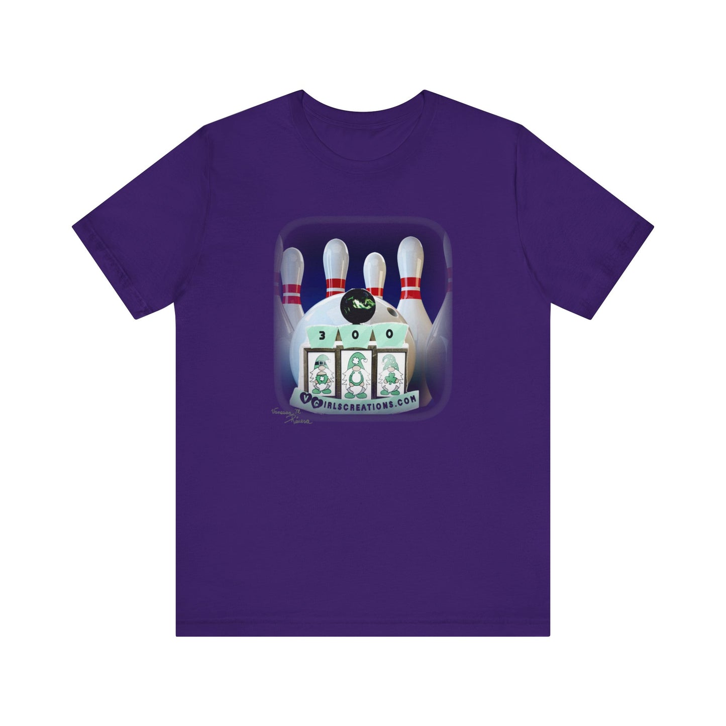 bowling - Unisex Jersey Short Sleeve Tee