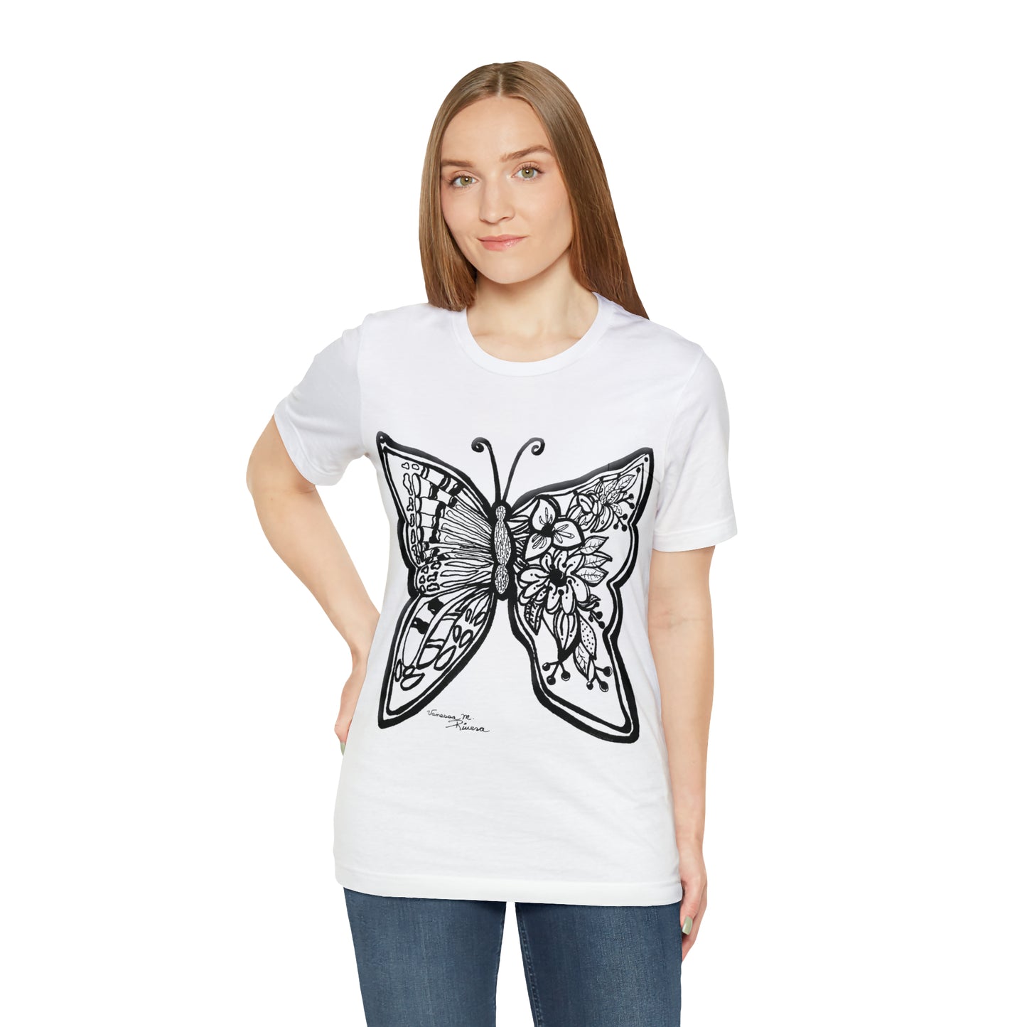 Butterfly - Unisex Jersey Short Sleeve Tee