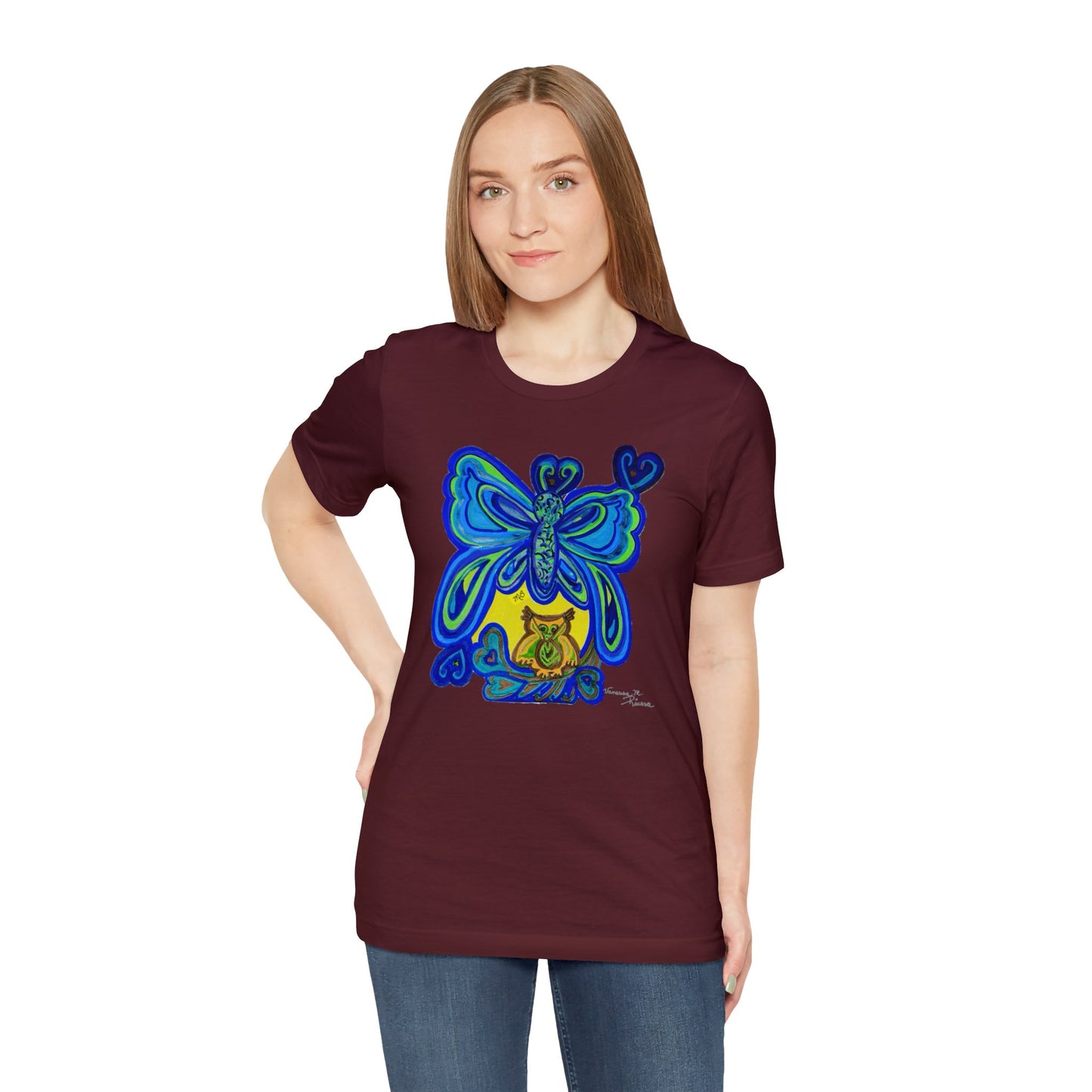 butterfly - Unisex Jersey Short Sleeve Tee