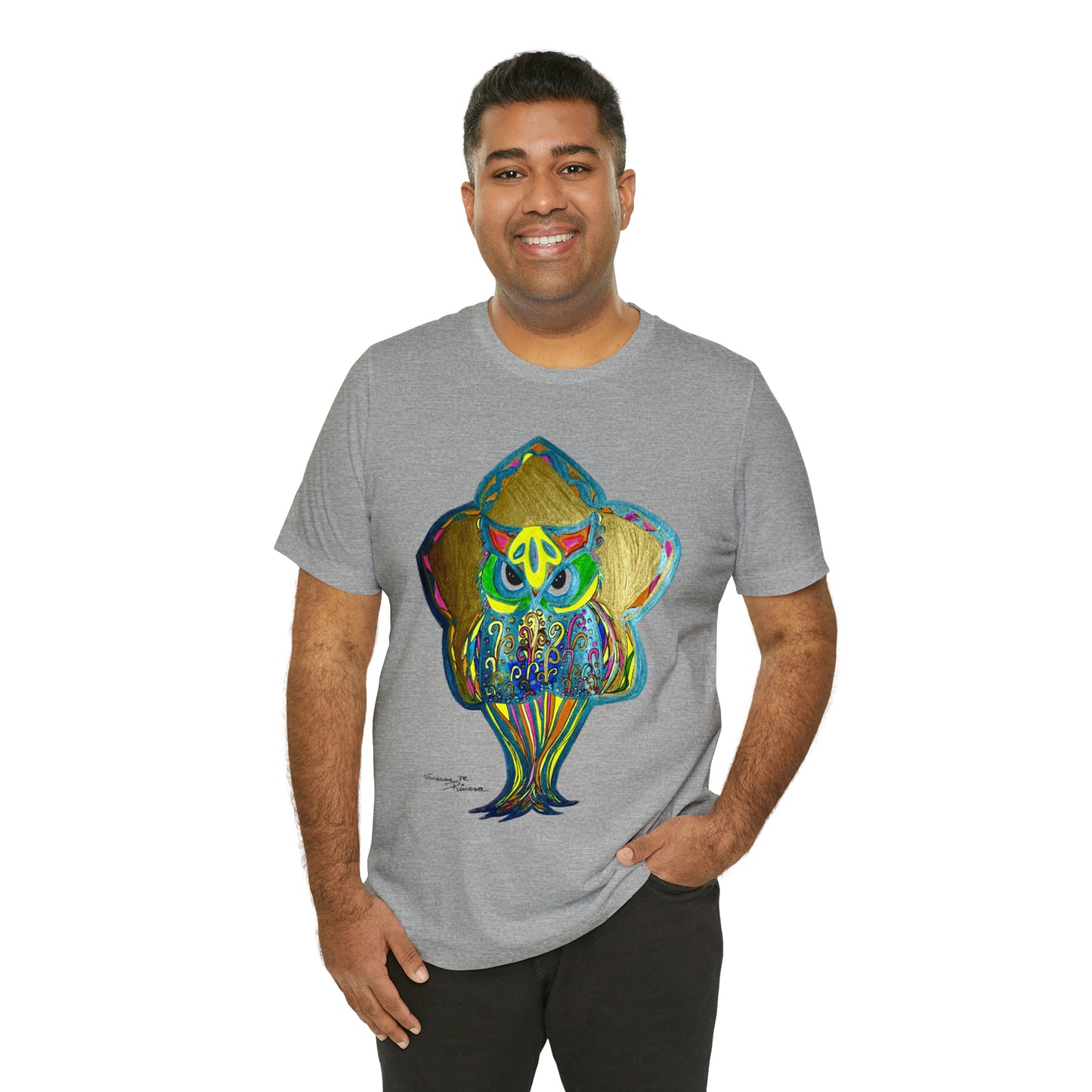 Owl - Unisex Jersey Short Sleeve Tee