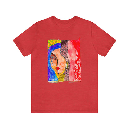 face - Unisex Jersey Short Sleeve Tee