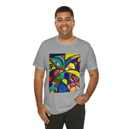 Abstract - Unisex Jersey Short Sleeve Tee