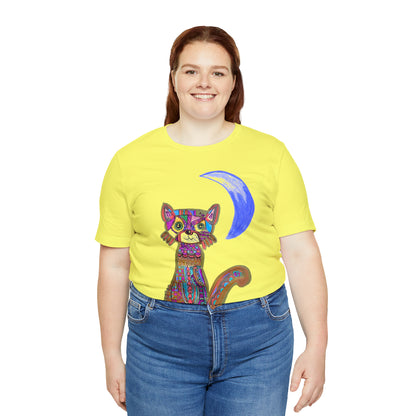 Cat - Unisex Jersey Short Sleeve Tee