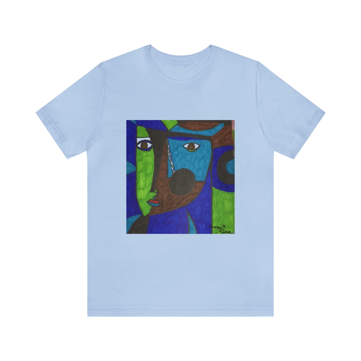 Face - Unisex Jersey Short Sleeve Tee