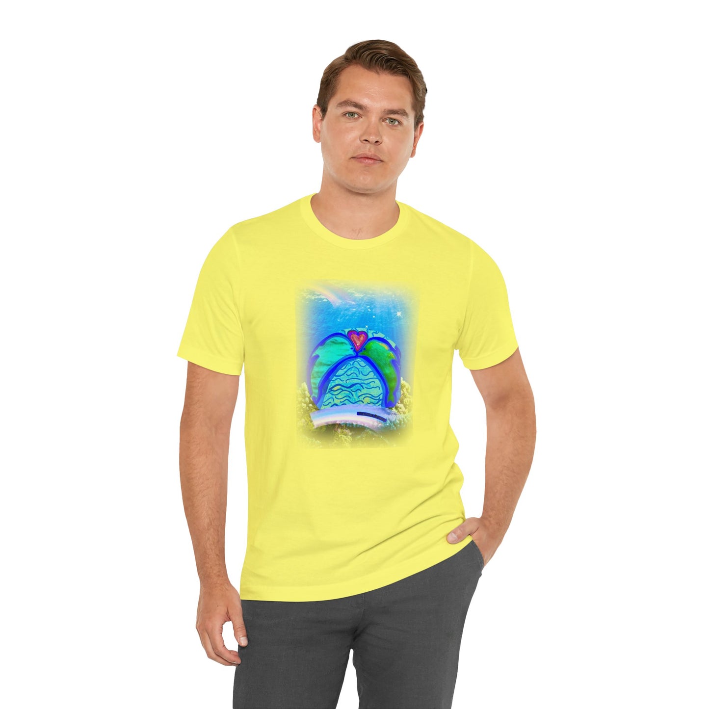 dolphin - Unisex Jersey Short Sleeve Tee