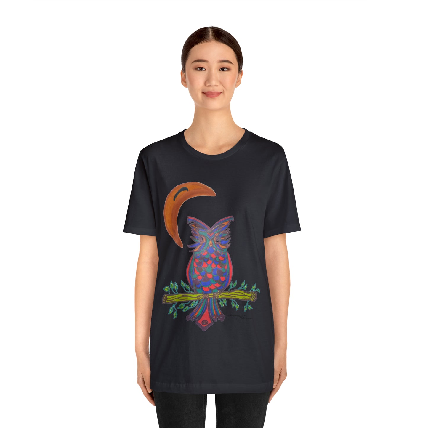 Owl - Unisex Jersey Short Sleeve Tee