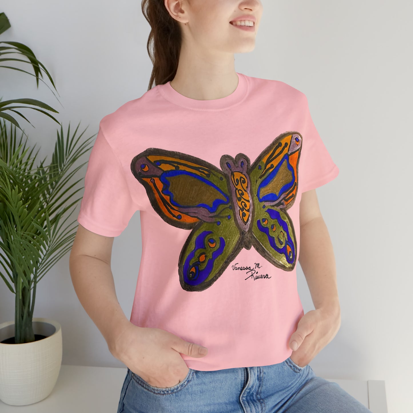 Butterfly - Unisex Jersey Short Sleeve Tee