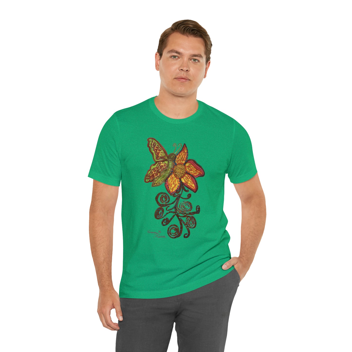 Butterfly - Unisex Jersey Short Sleeve Tee