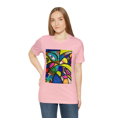 Abstract - Unisex Jersey Short Sleeve Tee