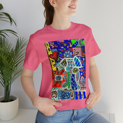 Abstract - Unisex Jersey Short Sleeve Tee