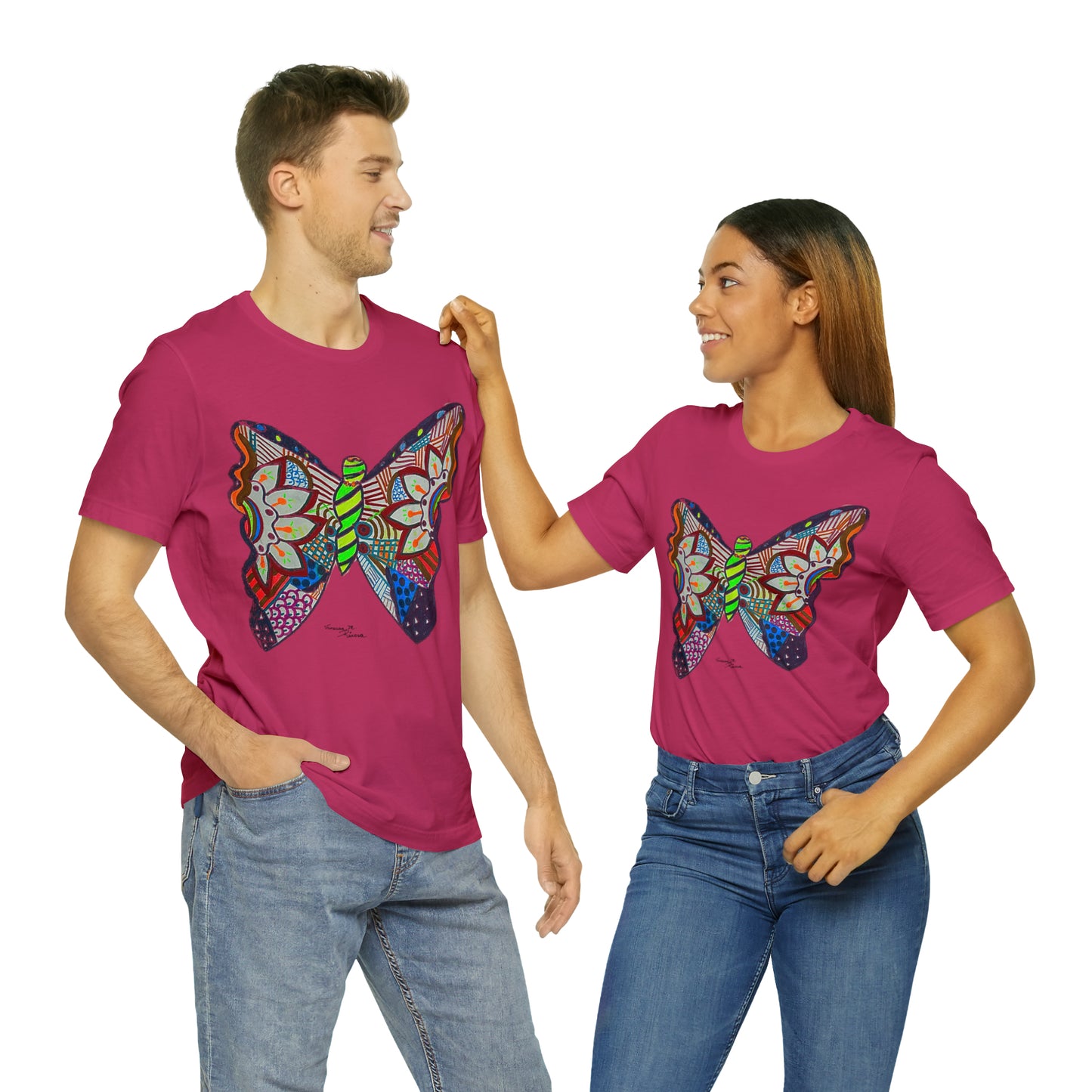 Butterfly - Unisex Jersey Short Sleeve Tee