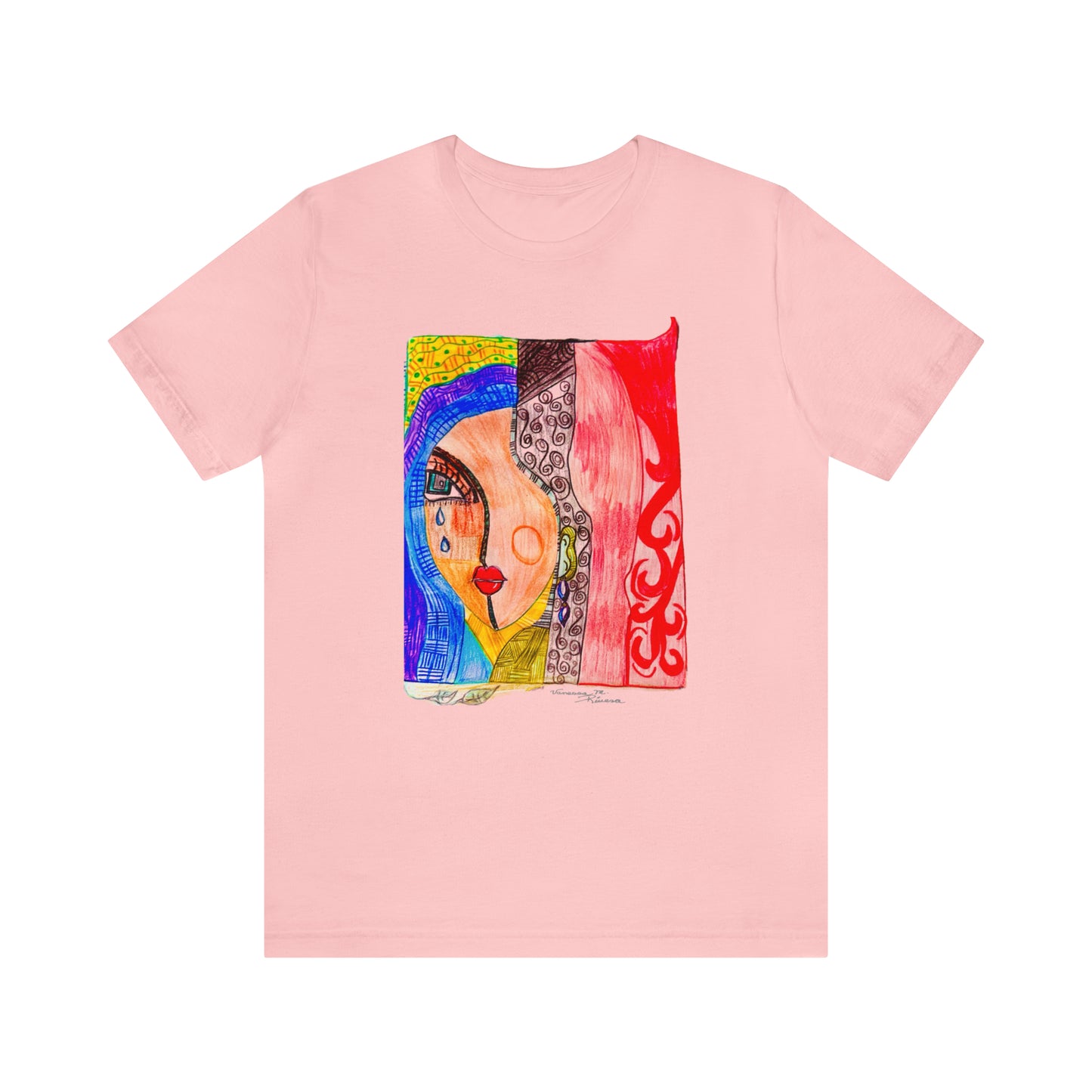 face - Unisex Jersey Short Sleeve Tee