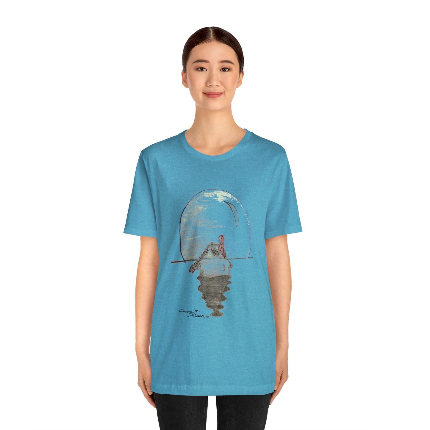 Moon - Unisex Jersey Short Sleeve Tee