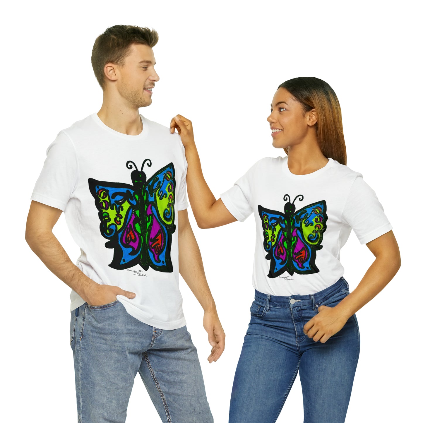 Butterfly - Unisex Jersey Short Sleeve Tee