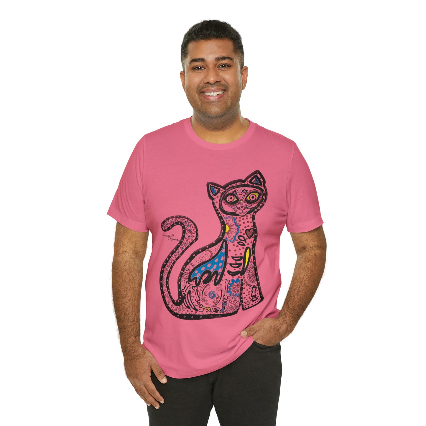 Cat - Unisex Jersey Short Sleeve Tee