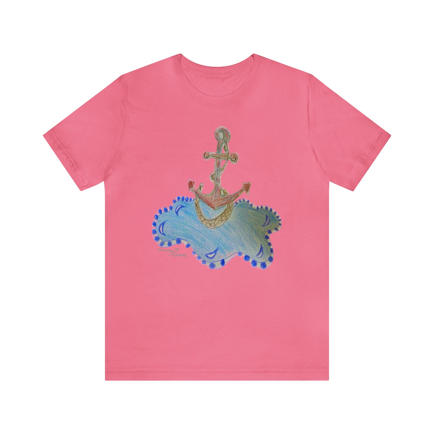 Anchor - Unisex Jersey Short Sleeve Tee