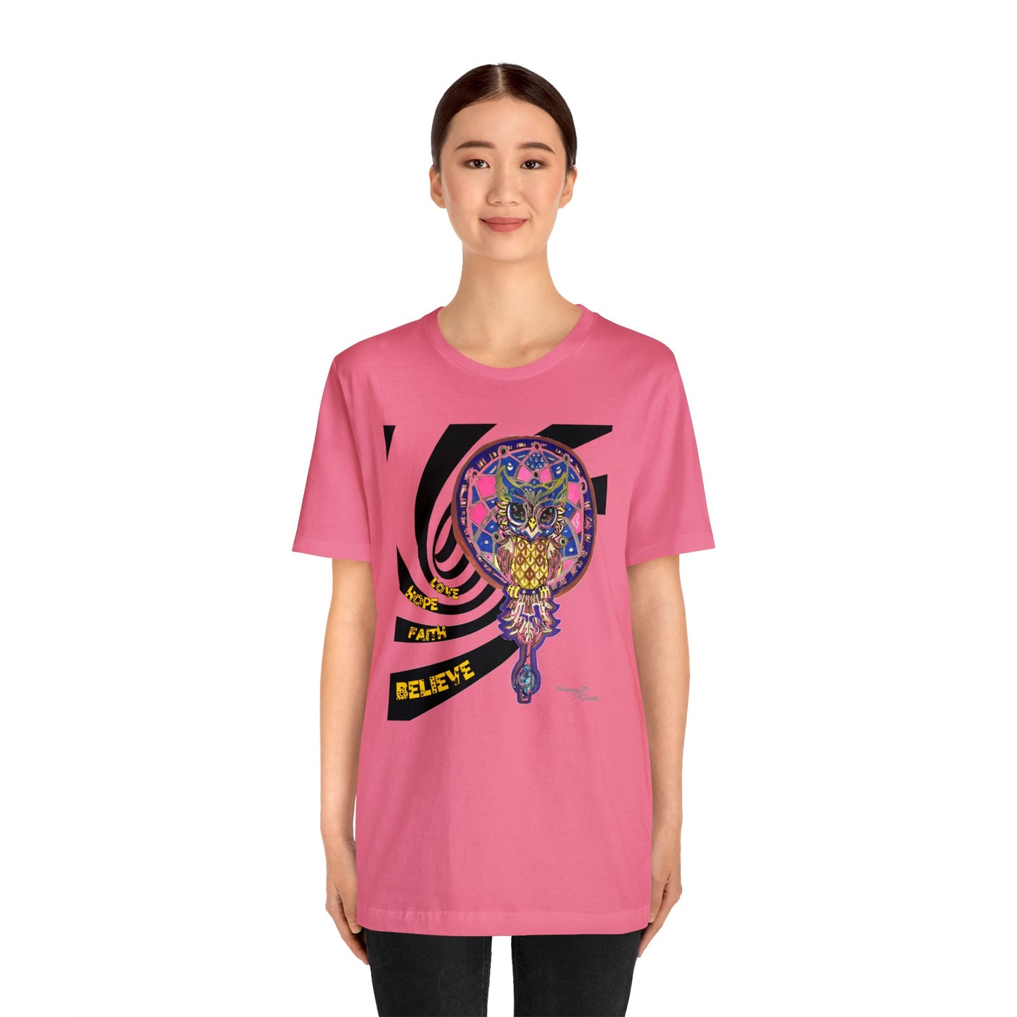 owl - Unisex Jersey Short Sleeve Tee