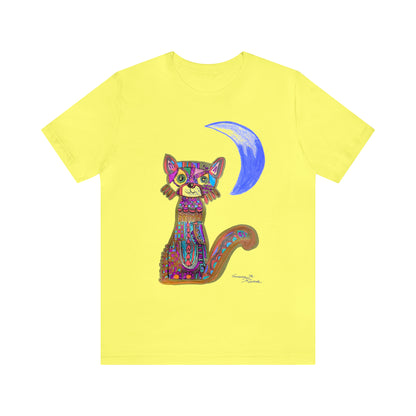 Cat - Unisex Jersey Short Sleeve Tee