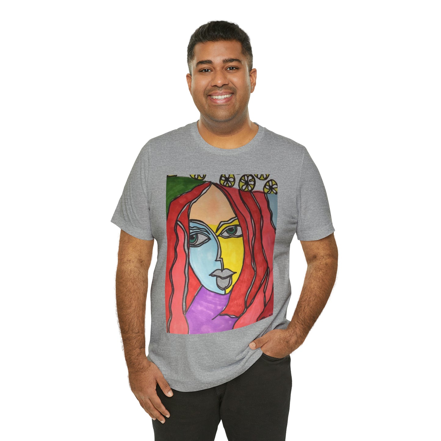 Face - Unisex Jersey Short Sleeve Tee