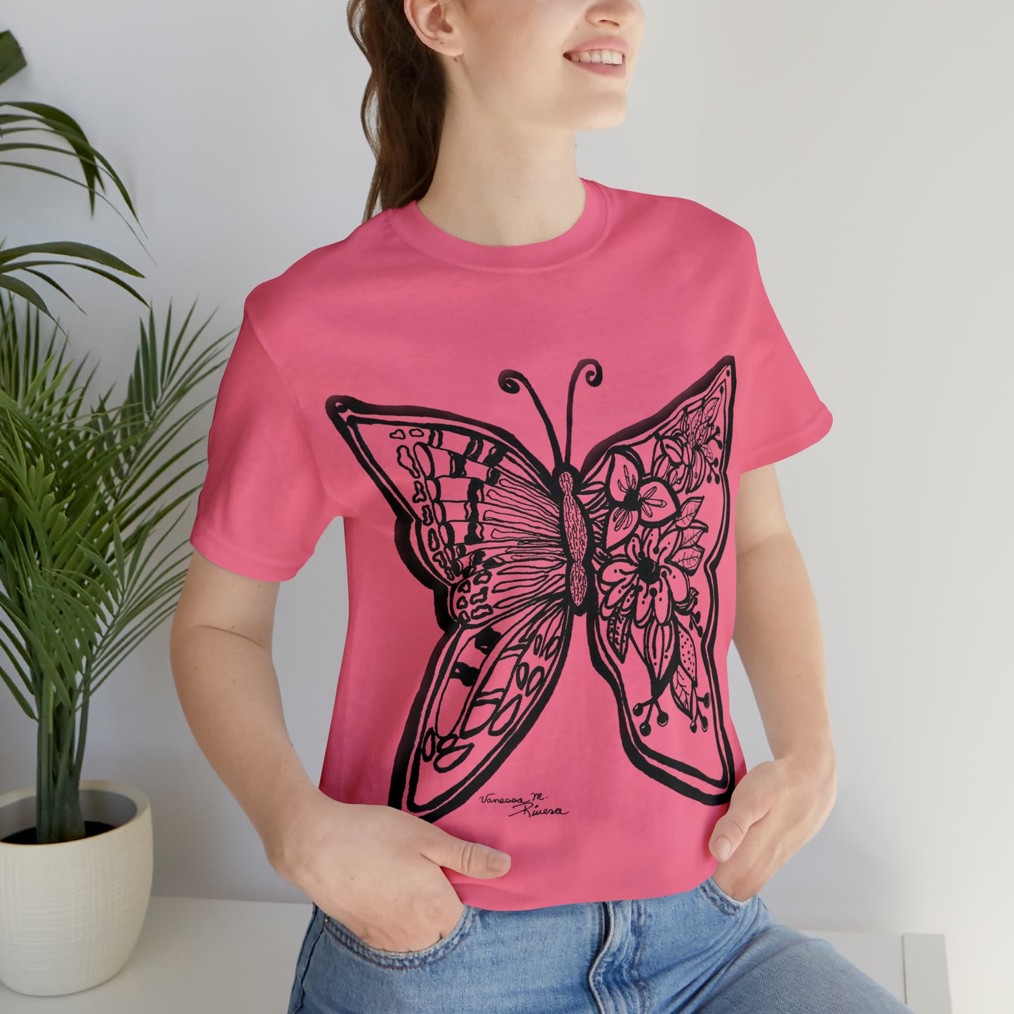 Butterfly - Unisex Jersey Short Sleeve Tee