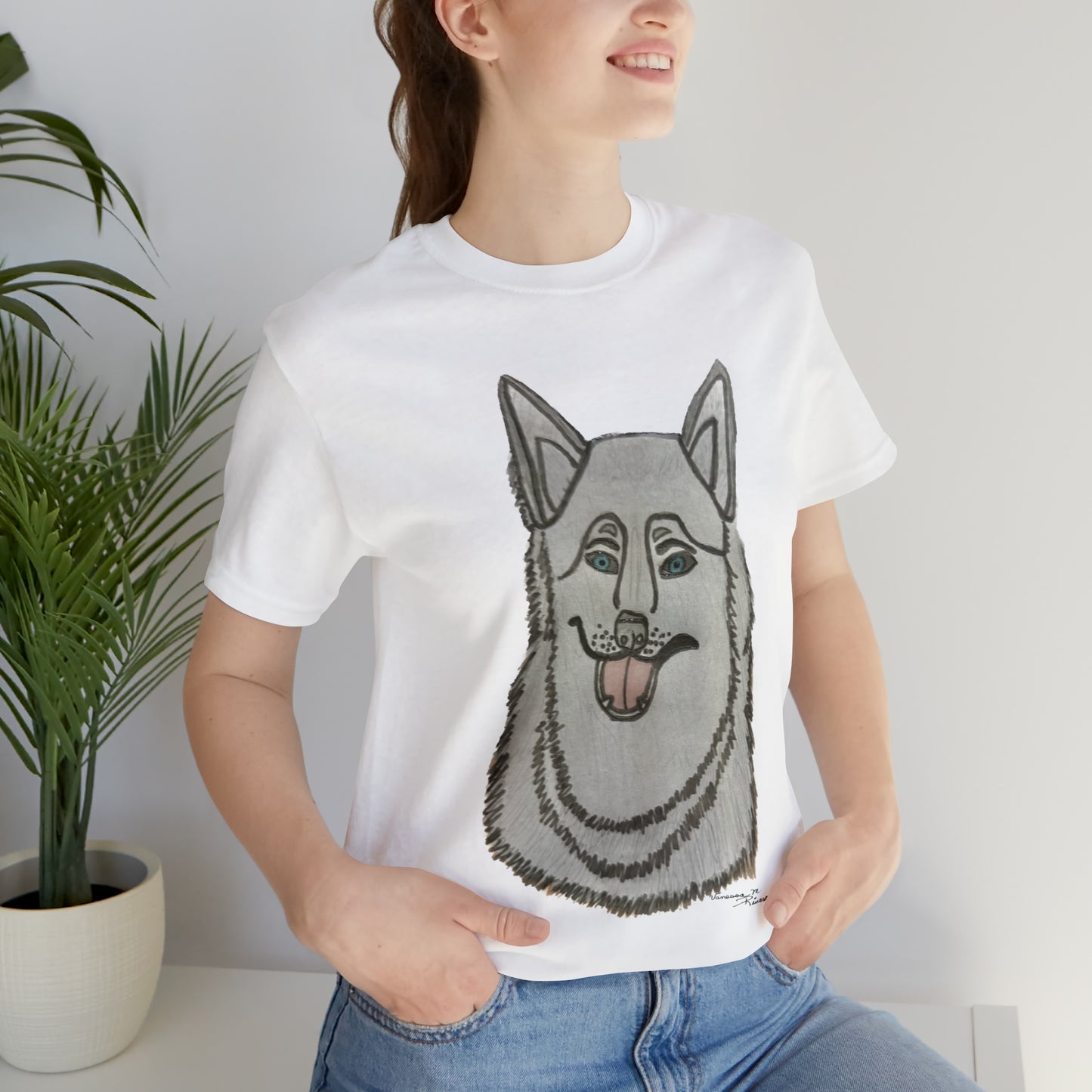 Dog - Unisex Jersey Short Sleeve Tee