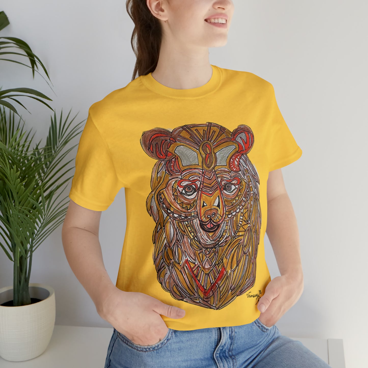 Lion - Unisex Jersey Short Sleeve Tee