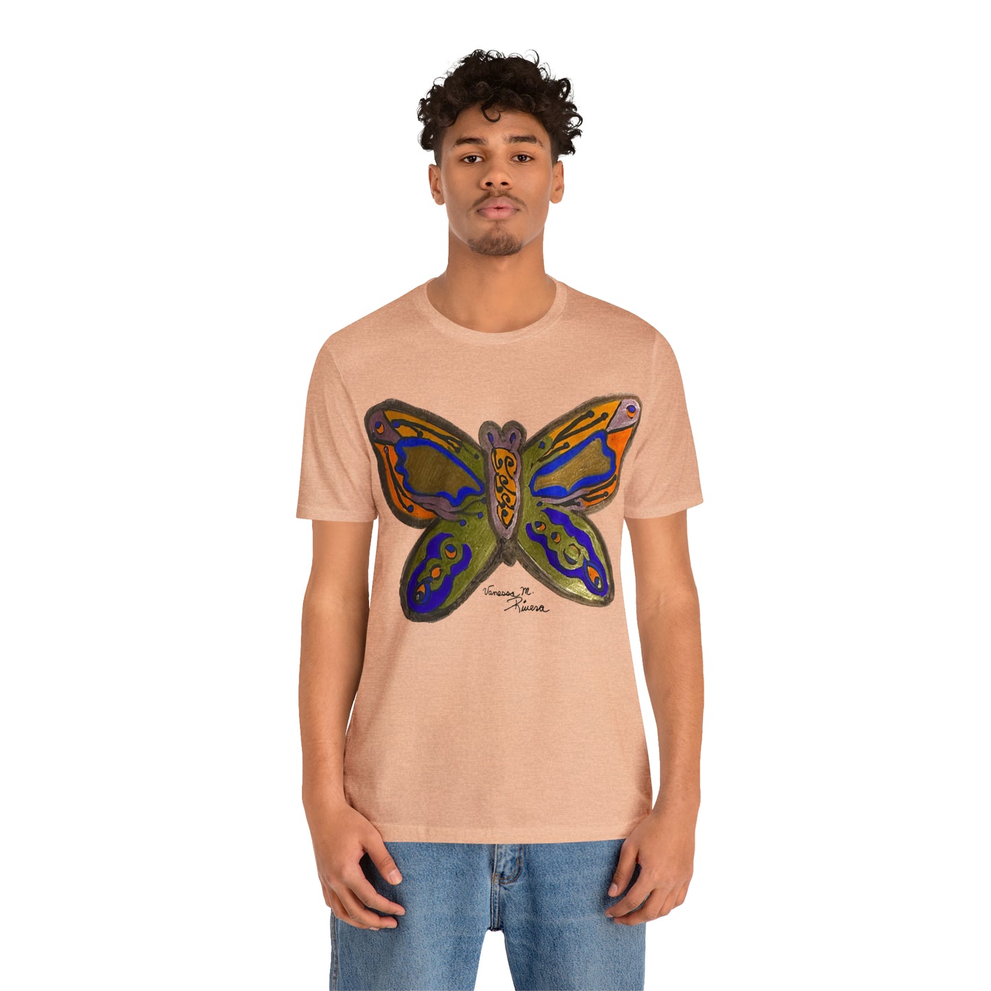 Butterfly - Unisex Jersey Short Sleeve Tee