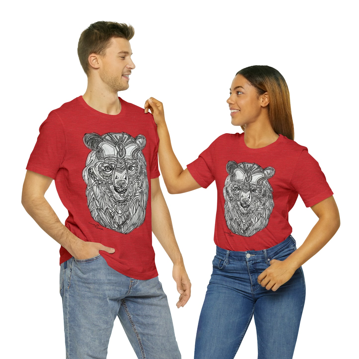 Bear - Unisex Jersey Short Sleeve Tee