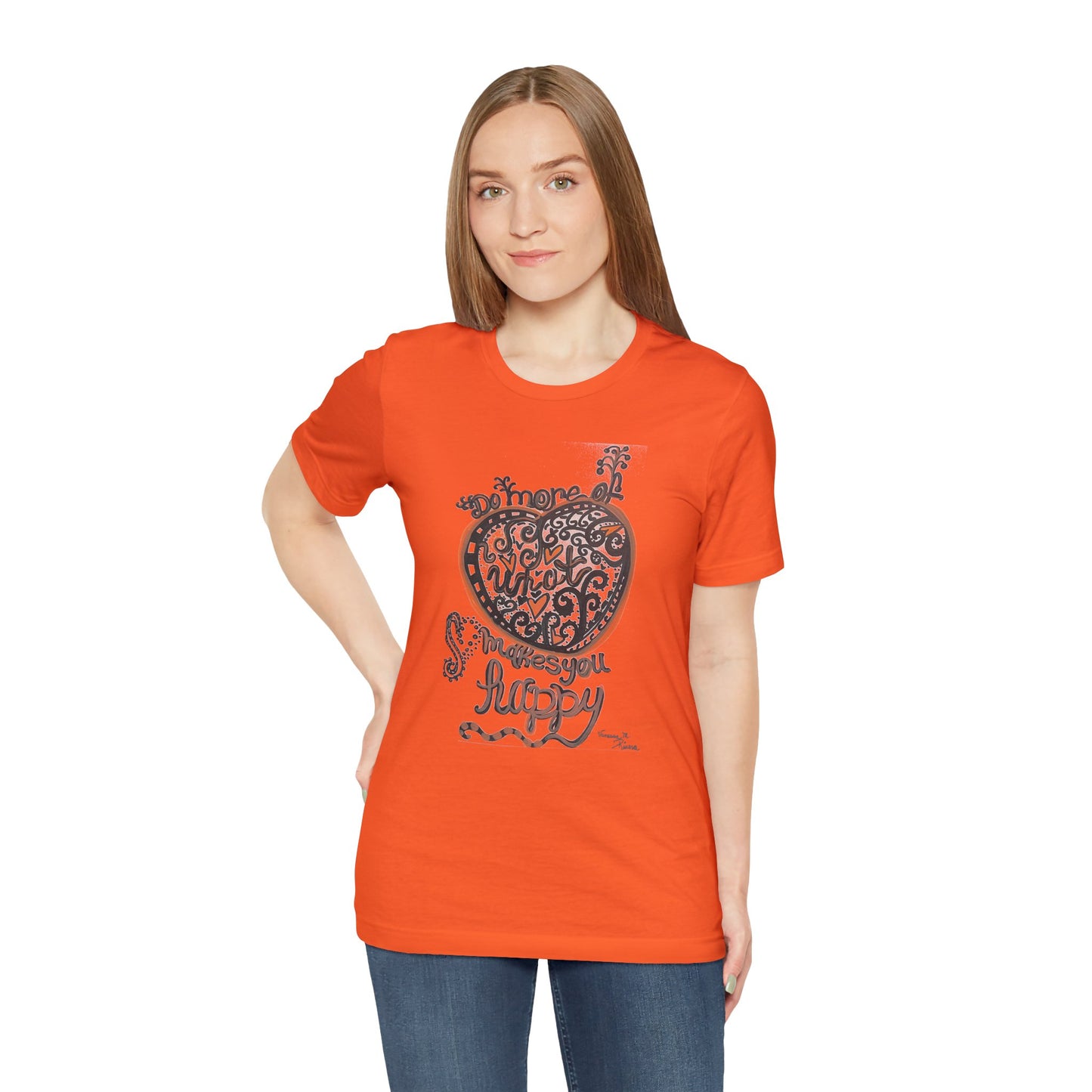 heart - Unisex Jersey Short Sleeve Tee